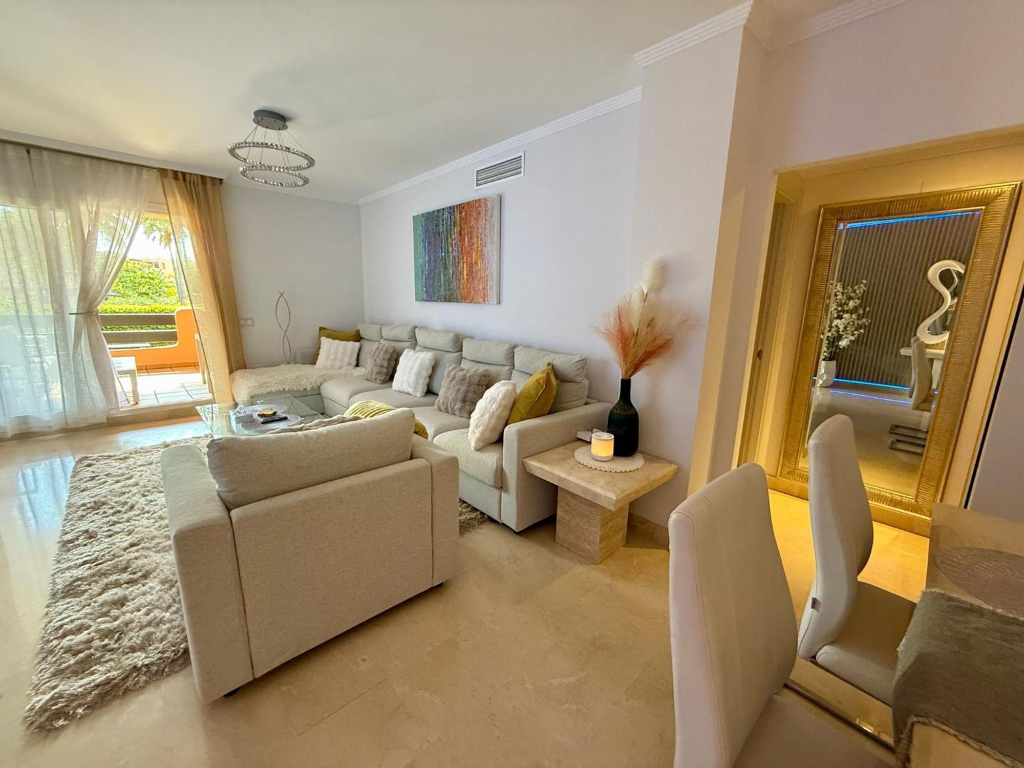 Casares Beach Golf Apartment With Private Garden Direct Pool Access Экстерьер фото
